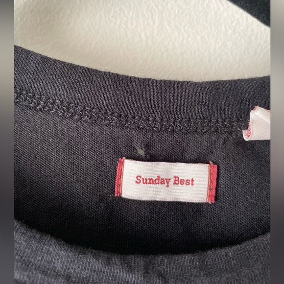 TNA Black Tee | Size XS - Picture 2 of 3